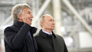 Леониж Михельсон и Владимир Путин