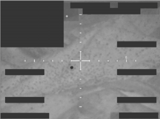 Infrared still image (black hot) captured of unidentified object over western United States in December of 2025
