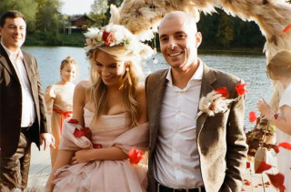 Сын Дмитрия Киселева Глеб (справа)