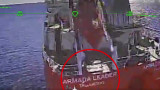 Украина поразила перевозивший подсанкционную нефть танкер российского «теневого флота» 
