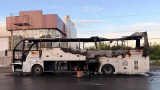 В оккупированной Донецкой области дрон ударил по следовавшему из Москвы в Симферополь автобусу. Погибли 7 человек