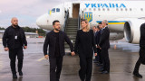 Дрон едва не врезался в самолет Зеленского при вылете из Молдовы
