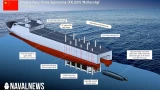 Китай начал строить первый в мире корабль для запуска подводных дронов