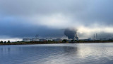Петербургский нефтяной терминал загорелся после ударов БПЛА. Губернатор призвал горожан не выходить на улицы