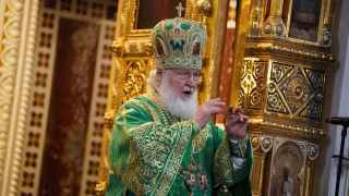 Патриарх Московский и всея Руси Кирилл.