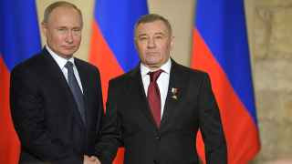 Владимир Путин с Аркадием Ротенбергом