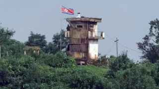 Северокорейский пограничный пункт