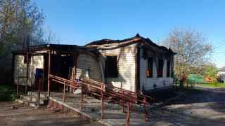 Село в Белгородской области после атаки дрона
