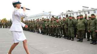 Концерт для мобилизованных резервистов в Волгограде