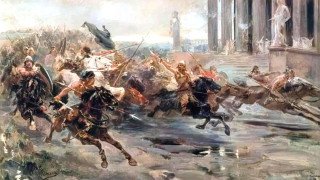 «Вторжение варваров», или «Гунны приближаются к Риму»