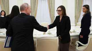 Путин на встрече со вдовами