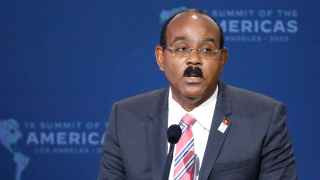 Премьер-министр Антигуа Гастон Браун