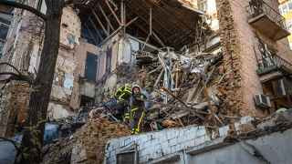 Киев после атаки иранских дронов