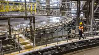 Усольский калийный комбинат компании «ЕвроХим» в Пермском крае