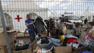 Беженцы из Нагорного Карабаха в армянском селе Корнидзор