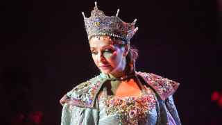 Фигуристка Татьяна Навка в роли Людмилы