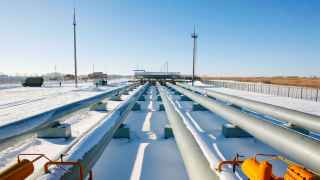 Газоизмерительная станция «Суджа» на российско-украинской границе