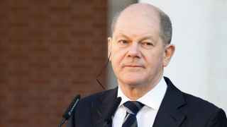 Канцлер ФРГ Олаф Шольц.