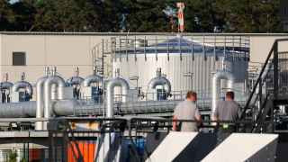 Газоприемная станция газопровода «Северный поток 1» в немецком Любмине