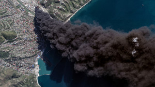 Дым над Туапсинским НПЗ