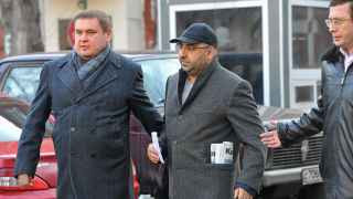 Бывший заместитель руководителя ВЭБ Анатолий Балло (в центре).