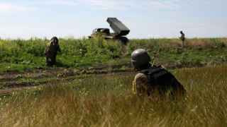 Украинские военные под Бахмутом