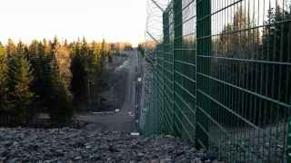 Забор на границе Финляндии и России
