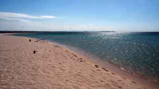 Берег в Оленевке, Крым