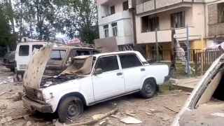 Степанакерт после азербайджанского удара