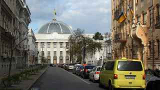 Здание Верховной рады Украины в Киеве