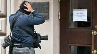 Офис закрытого российского правозащитного центра "Мемориал" (признан в России НКО-иноагентом). 