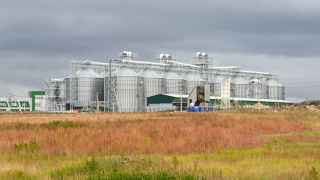 Зерновой терминал в Забайкальском крае