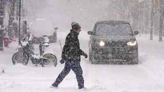 Снежная буря в Питтсбурге