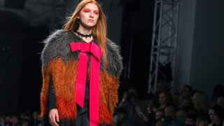 Модель на показе Sergey Sysoev.