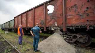 После обстрела на станции Мушкетово в Буденновском районе Донецка