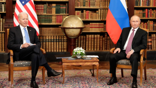 Джо Байден и Владимир Путин.