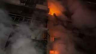 Последствия удара по Киеву в ночь на 26 октября