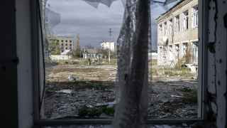 Школа в освобожденном поселке Архангельское, Херсонская область