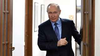 Перед началом встречи с жителями Анадыря