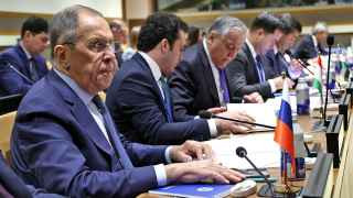 Сергей Лавров на заседании министров иностранных дел государств-членов ШОС в Нью-Йорке