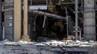 Развалины президентского дворца в Хартуме