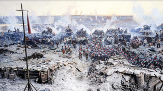 Крымская война, батальная сцена