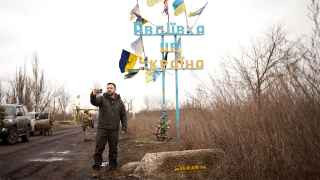 Владимир Зеленский в Авдеевке