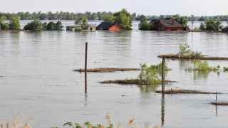Район Антоновского моста в Херсоне