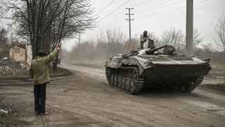 Украинские военные под Бахмутом