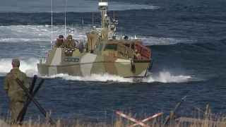 Учения мобилизованных граждан в Крыму