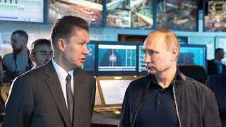 Алексей Миллер и Владимир Путин