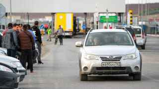 Казахстанско-российская граница.