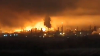 последствия атаки на НПЗ "Лукойла" в Кстово