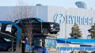 Завод Hyundai в Санкт-Петербурге